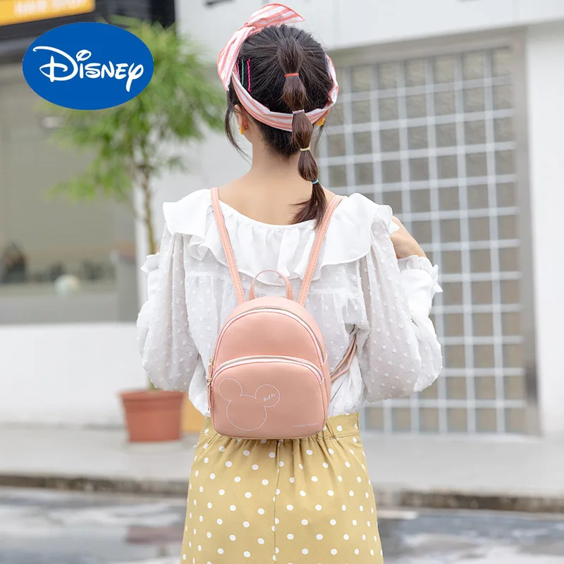 Женская сумка Disney новинка 2021 простой и прозрачный мини-рюкзак модная через плечо