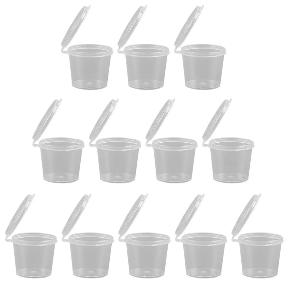 1 Set 200 Pcs Disposable Sauce Storage Cups Portion Cups (Transparent) 
1 Set 200 Pcs Disposable Sauce Storage Cups Portion Cups (Transparent)