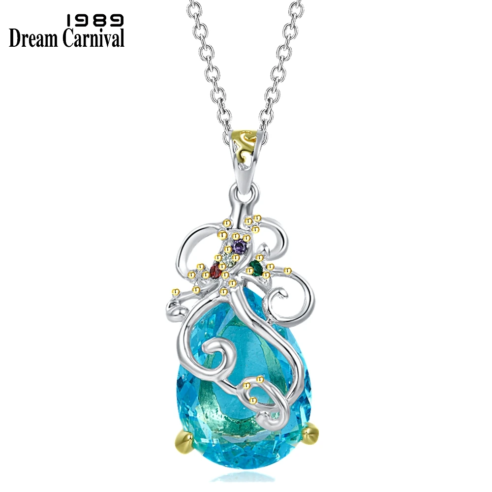 DreamCarnival 1989 New Women Fashion Long Chain Pendant Necklace Big Blue Zircon Valentine Wedding Jewelry Female Girls WP6560BL
DreamCarnival 1989 New Women Fashion Long Chain Pendant Necklace Big Blue Zircon Valentine Wedding Jewelry Female Girls WP6560BL