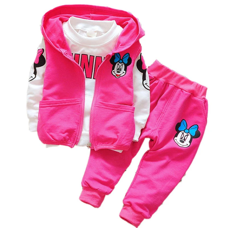 Female Baby Suit Children Autumn Autumn Autumn Autumn Three-piece Jacket Hooded Jacket Vest Pants Cartoon Children's Clothes
Female Baby Suit Children Autumn Autumn Autumn Autumn Three-piece Jacket Hooded Jacket Vest Pants Cartoon Children's Clothes