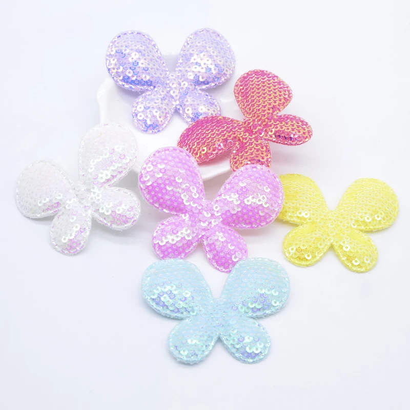 12Pcs 62*48mm Padded Butterfly Appliques with Sequins Embroider Patches for Clothes Hat Sewing DIY Headwear Hair Clips Decor
12Pcs 62*48mm Padded Butterfly Appliques with Sequins Embroider Patches for Clothes Hat Sewing DIY Headwear Hair Clips Decor