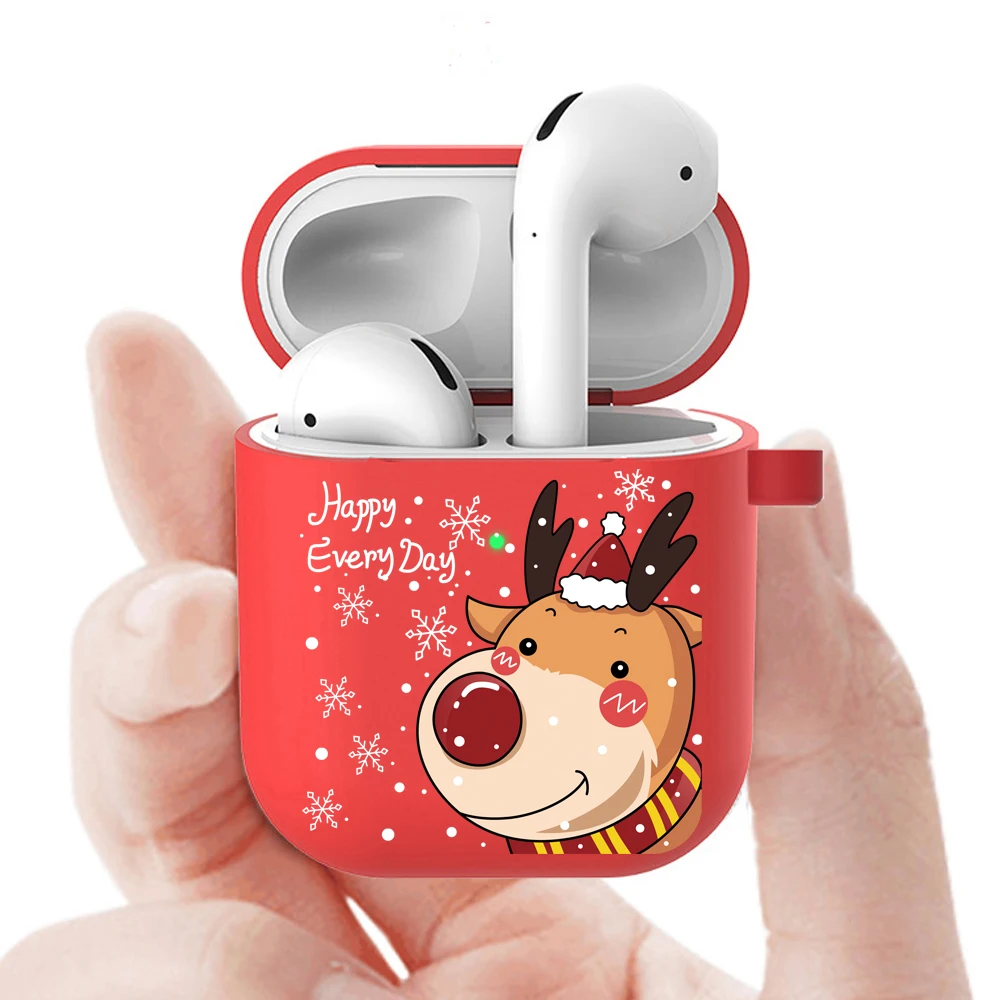 Red Black Cartoon Christmas Santa Claus Case For Airpods 2 1 3 Pro Cover For Apple Air Pod Soft TPU Earphone Cover Capa New Year
Red Black Cartoon Christmas Santa Claus Case For Airpods 2 1 3 Pro Cover For Apple Air Pod Soft TPU Earphone Cover Capa New Year