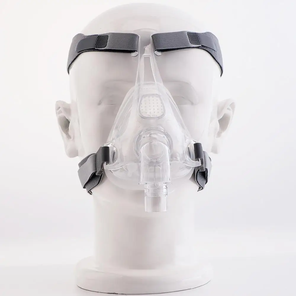 MOYEAH CPAP маска для сна с регулируемым головным убором лица сипап APAP BiPAP машина Анти