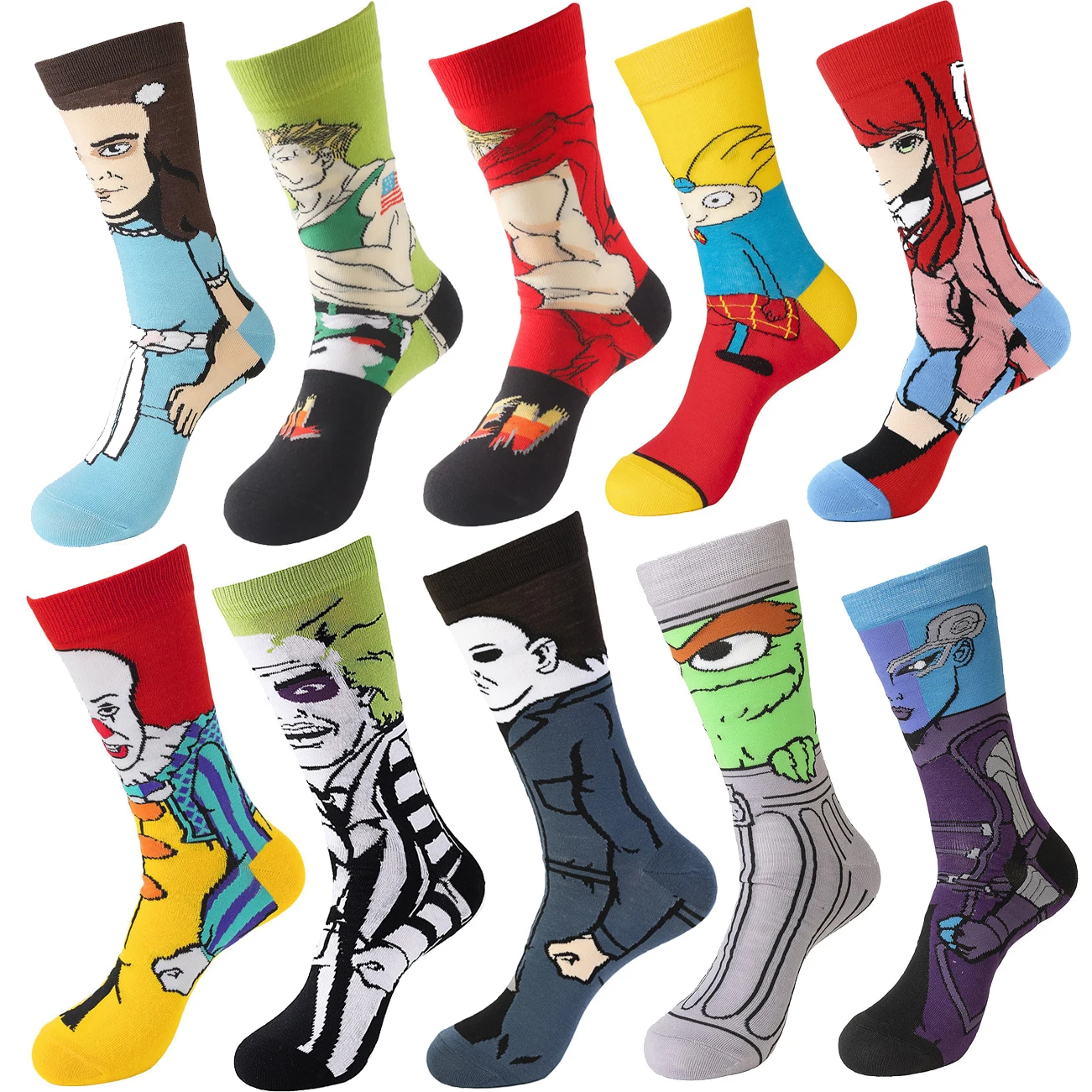 Anime Socks Men Women Designer Compression Funny Halloween Knee Weed Compression Long Calcetines Dropshiping Wholesale
Anime Socks Men Women Designer Compression Funny Halloween Knee Weed Compression Long Calcetines Dropshiping Wholesale