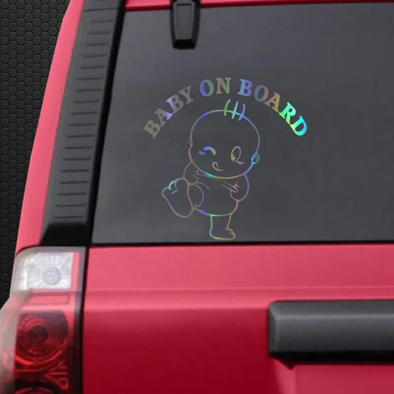 Interesting Car Sticker PVC Decal Waterproof Decorative Baby on Board Art Pattern Decal Accessories 14cm X 14cm
Interesting Car Sticker PVC Decal Waterproof Decorative Baby on Board Art Pattern Decal Accessories 14cm X 14cm
