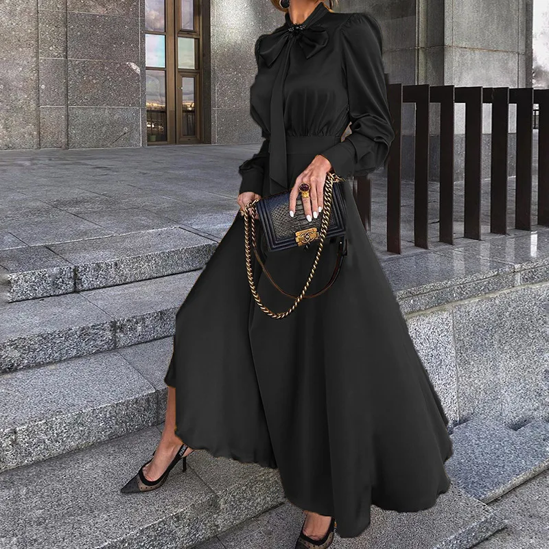 Elegant Dresses Classy Outfits Womens Fashion Autumn Long Sleeve Satin Yellow Dress Chic Maxi Dress
Elegant Dresses Classy Outfits Womens Fashion Autumn Long Sleeve Satin Yellow Dress Chic Maxi Dress