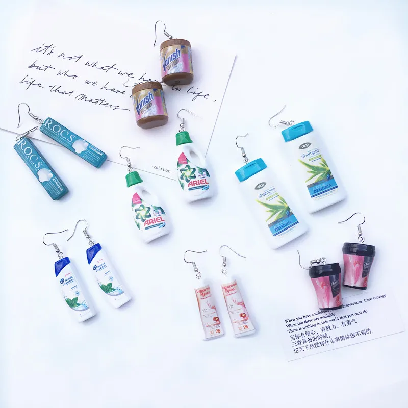 Creative handmade earrings for women imitation life bottle cool Earrings funny 2020 new interesting dangle drop Earrings trend
Creative handmade earrings for women imitation life bottle cool Earrings funny 2020 new interesting dangle drop Earrings trend