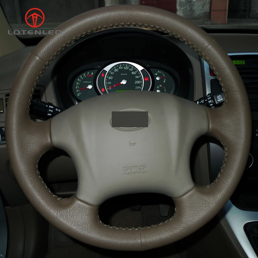 LQTENLEO Dark Brown Genuine Leather DIY Hand-stitched Steering Wheel Cover for Hyundai Tucson 2006-2014
LQTENLEO Dark Brown Genuine Leather DIY Hand-stitched Steering Wheel Cover for Hyundai Tucson 2006-2014