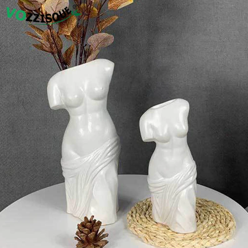 Nordic Ceramic Bust Bonsai Pot Crafts Decoration Large Pots for Flowers Living Room Wine Cabinet Modern Decorative Vases
Nordic Ceramic Bust Bonsai Pot Crafts Decoration Large Pots for Flowers Living Room Wine Cabinet Modern Decorative Vases