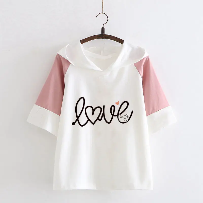 Short Sleeve T-shirts Women Cotton Junior High Girls Summer High School Birthday Department Mori Girl Korean Style Cute Top
Short Sleeve T-shirts Women Cotton Junior High Girls Summer High School Birthday Department Mori Girl Korean Style Cute Top