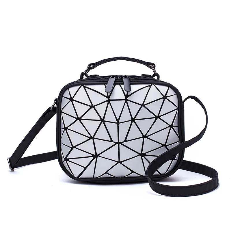 Ladies Small Shoulder Bag Geometric Handbag Crossbody Bags for Women Luminous Square Student Teenage Girl Laser Bag 
Ladies Small Shoulder Bag Geometric Handbag Crossbody Bags for Women Luminous Square Student Teenage Girl Laser Bag