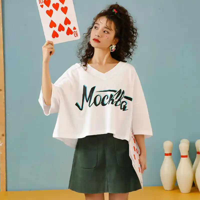 Summer 2021 New Style Cotton Niche Design Loose Casual Shirt White Short-sleeved Short T-shirt Female Tide
Summer 2021 New Style Cotton Niche Design Loose Casual Shirt White Short-sleeved Short T-shirt Female Tide