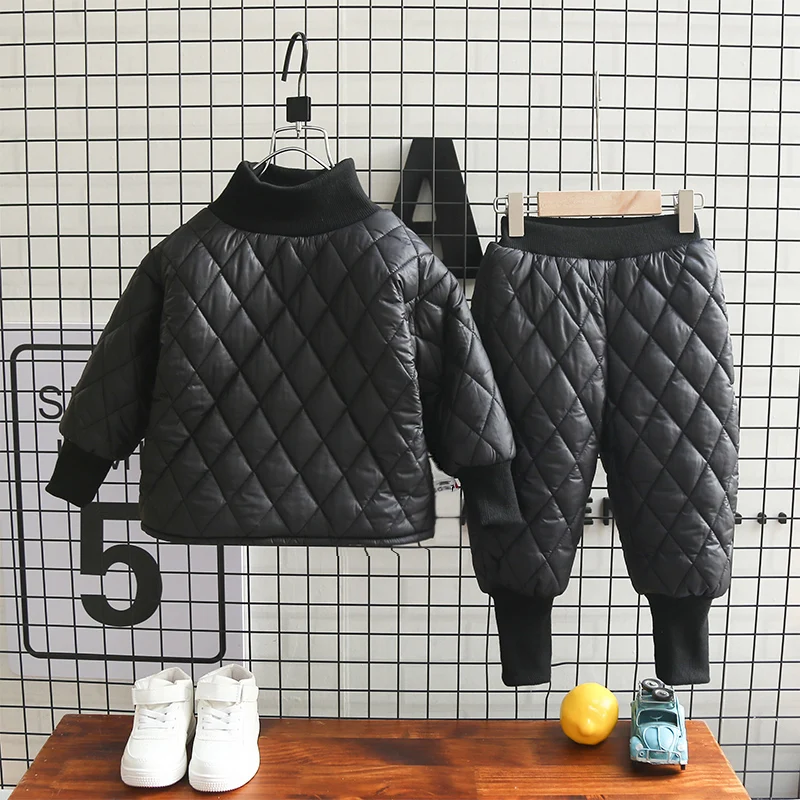 2-8 Years Old Kids Boys Clothes Sets 2pcs Winter Suits Pullover Outwear Coats+Pants Velvet Thick Warm Children Snowsuit
2-8 Years Old Kids Boys Clothes Sets 2pcs Winter Suits Pullover Outwear Coats+Pants Velvet Thick Warm Children Snowsuit