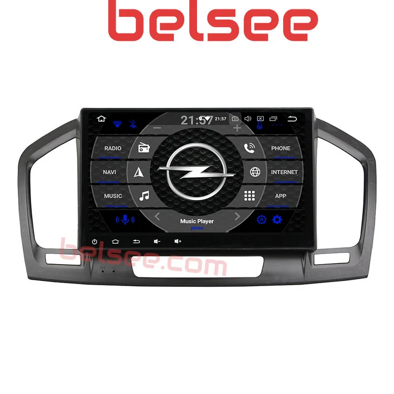 Автомобильный радиоприемник Belsee DSP 4 ГБ Android 9 0 GPS навигация мультимедийный