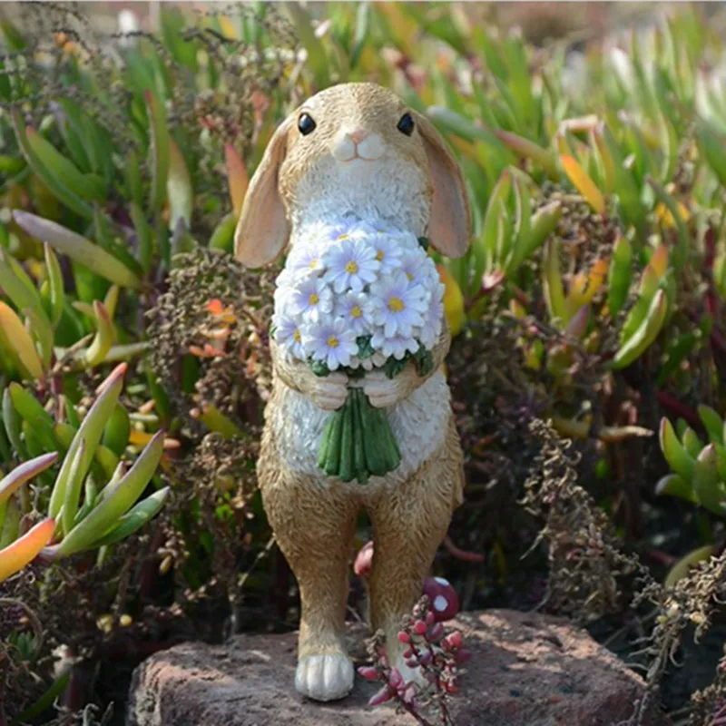 1Pc Cute Bunny Rabbit Figurines Garden Ornaments Outdoor Resin Garden Welcome Sign Miniatures Figurines Animal Statues
1Pc Cute Bunny Rabbit Figurines Garden Ornaments Outdoor Resin Garden Welcome Sign Miniatures Figurines Animal Statues