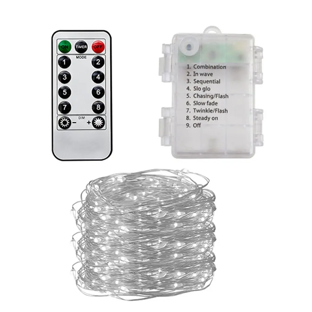 LED Battery Operated Waterproof Fairy String Lights Decoration Fariy Lights Garland Christmas Party Gift With Remote Control
LED Battery Operated Waterproof Fairy String Lights Decoration Fariy Lights Garland Christmas Party Gift With Remote Control