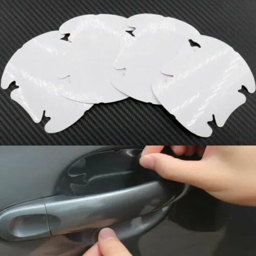 4pcs 8.5cm X 9.5cm Car Door Handle Film Invisible Protector Film Transparent Fiber Vinyl Scratch Decal Car Sticker Universal
4pcs 8.5cm X 9.5cm Car Door Handle Film Invisible Protector Film Transparent Fiber Vinyl Scratch Decal Car Sticker Universal