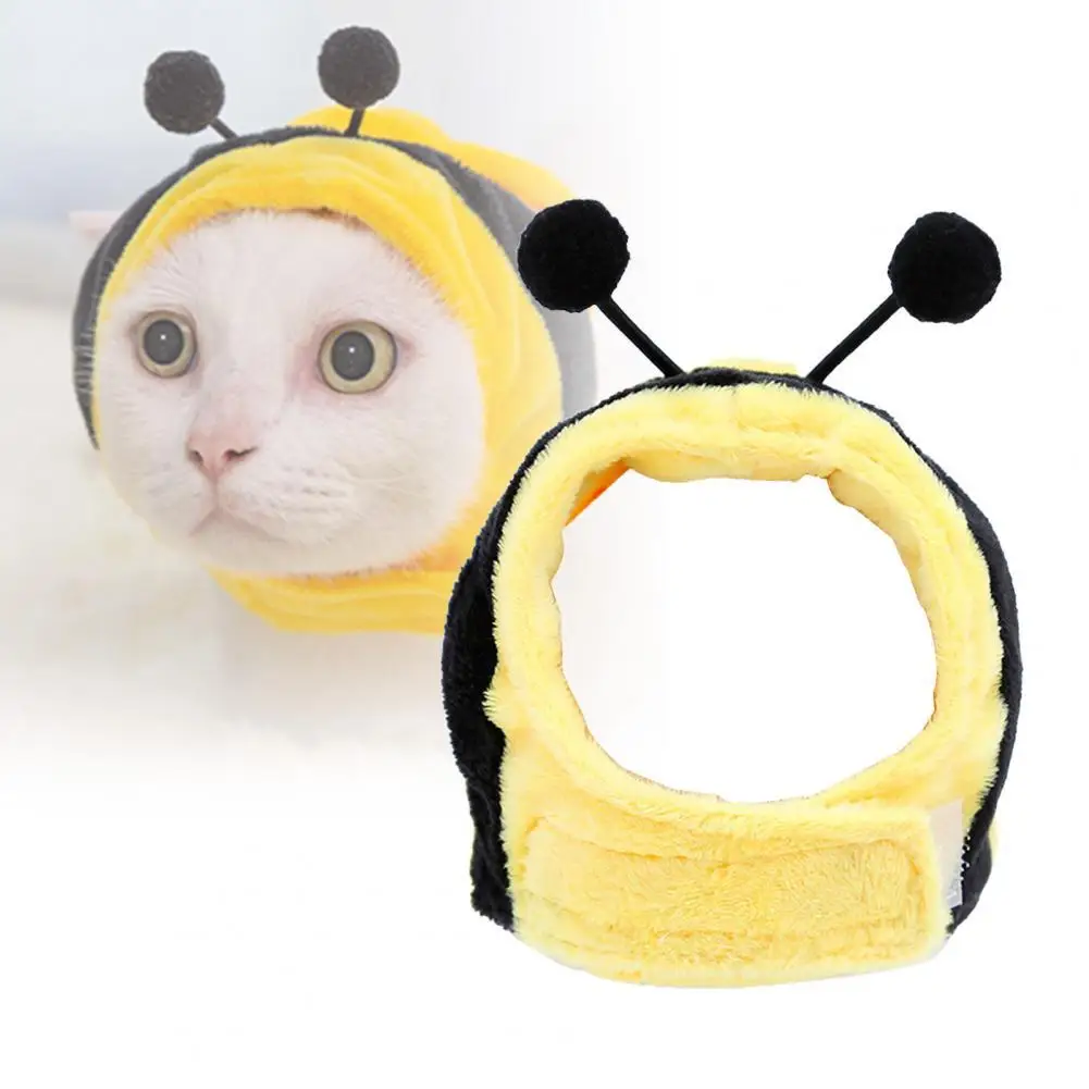 Cat Dog Headgear Cute Cartoon Style Soft Cotton Hat Warm Bee Flower Elk Shape Cap Role Play Pet Accessories for Winter
Cat Dog Headgear Cute Cartoon Style Soft Cotton Hat Warm Bee Flower Elk Shape Cap Role Play Pet Accessories for Winter