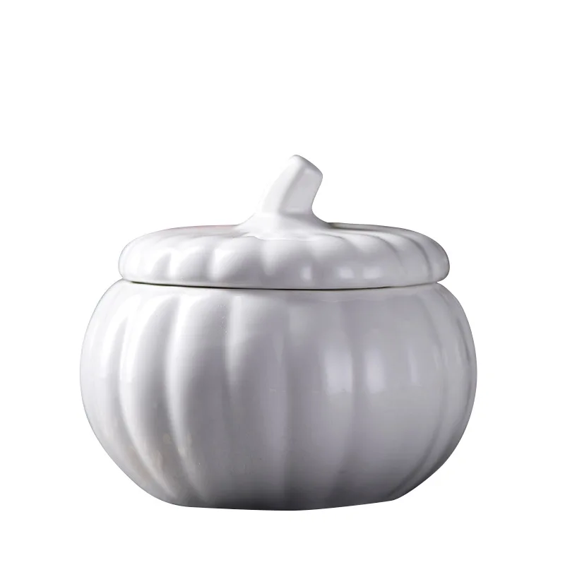 400ml Nordic Style Pure White Porcelain Soup Bowl Pumpkin Shaped Dessert Pot with Fitting Lid Noodle Tablewares Food Container
400ml Nordic Style Pure White Porcelain Soup Bowl Pumpkin Shaped Dessert Pot with Fitting Lid Noodle Tablewares Food Container