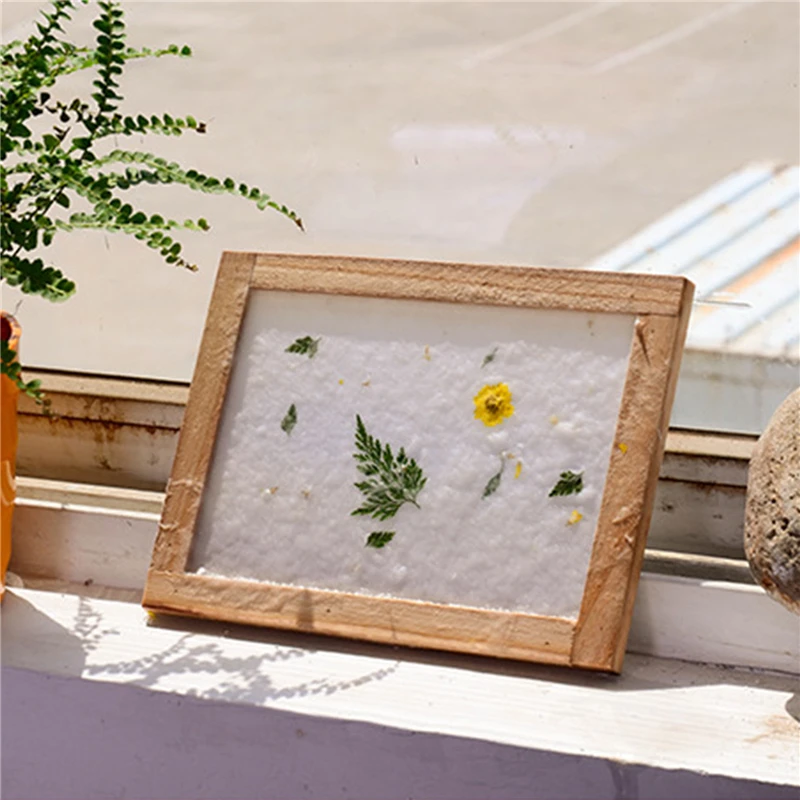 Multi-size Paper Making Mould Frame DIY Papermaking Paper Making Screen Learning Wood Handcraft Gift Wooden Mesh Mold
Multi-size Paper Making Mould Frame DIY Papermaking Paper Making Screen Learning Wood Handcraft Gift Wooden Mesh Mold