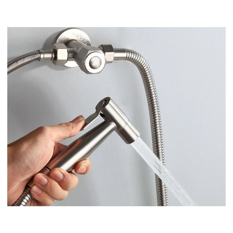 Stainless Steel Toilet Hand Held Bidet Faucet Sprayer with 3 Pcs Stainless Steel Flat Spoons
Stainless Steel Toilet Hand Held Bidet Faucet Sprayer with 3 Pcs Stainless Steel Flat Spoons
