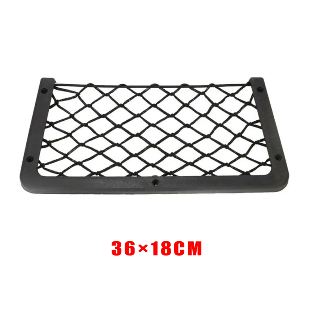 Large Storage Net 1*Storage Net Caravan Boat Storage Bag Pocket 36 x 18cm Black Plastic+Polyester High quality
Large Storage Net 1*Storage Net Caravan Boat Storage Bag Pocket 36 x 18cm Black Plastic+Polyester High quality