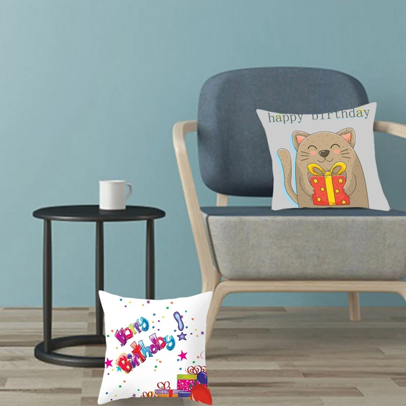 Home Bedroom Soft Square Birthday Cushion Cartoon Animal Unicorn Throw Pillow Case Cover Office Car Sofa Decorative Pillowcase 
Home Bedroom Soft Square Birthday Cushion Cartoon Animal Unicorn Throw Pillow Case Cover Office Car Sofa Decorative Pillowcase