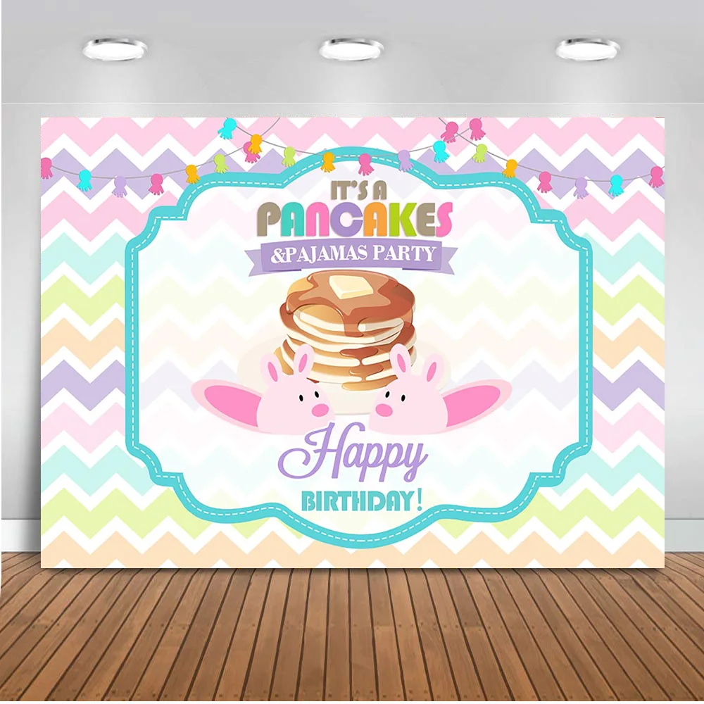 MOCSIKA Pajamas Party Backdrop Happy Birthday Background for Photo Shoot Pancokes Party Decoration Banner Prop Newborn Baby Show
MOCSIKA Pajamas Party Backdrop Happy Birthday Background for Photo Shoot Pancokes Party Decoration Banner Prop Newborn Baby Show