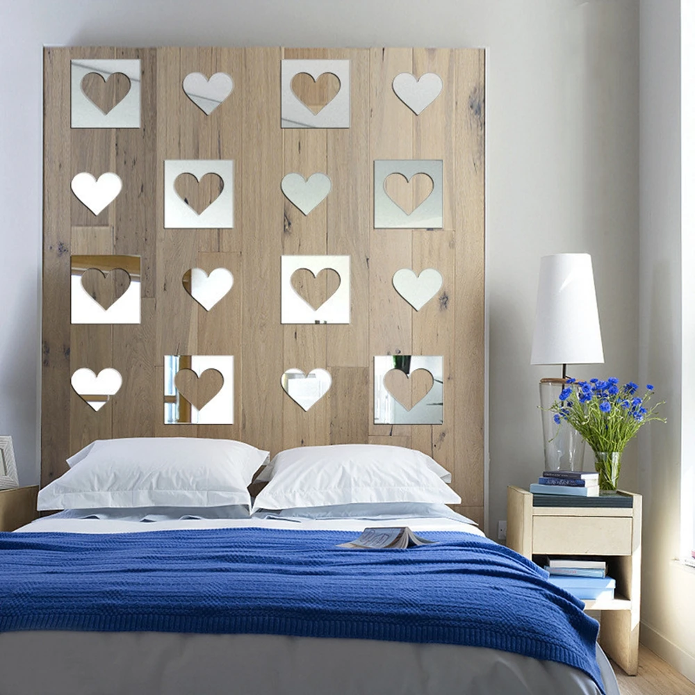 Heart-shaped DIY 3D Acrylic Mirror Love Decor Quote Flower Wall Stickers Decal Art Bedroom Decor Living Room Decoration
Heart-shaped DIY 3D Acrylic Mirror Love Decor Quote Flower Wall Stickers Decal Art Bedroom Decor Living Room Decoration