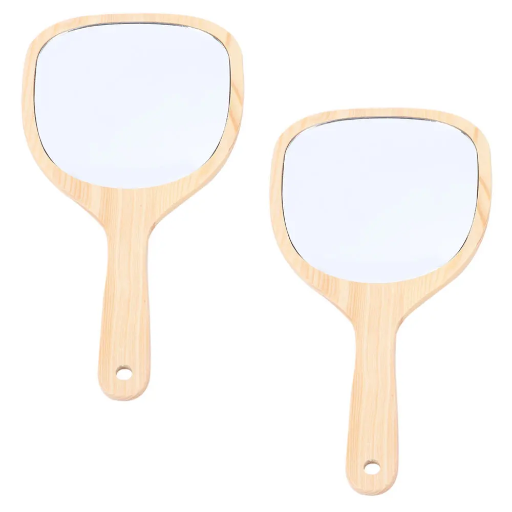 2pcs Cosmetic Mirrors Portable Travel Handheld Mirror Vanity Mirror
2pcs Cosmetic Mirrors Portable Travel Handheld Mirror Vanity Mirror