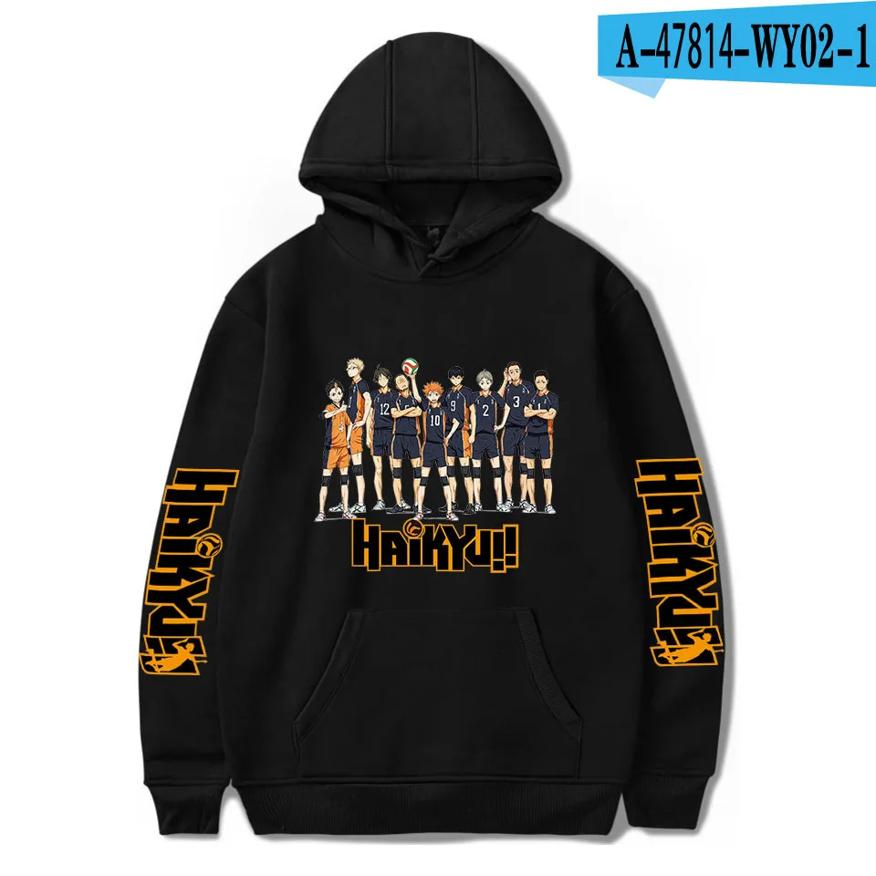 

Japan Anime Haikyuu Cosplay Hoodies Men Funny Karasuno Fly High Graphic Sweatshirt Women Harajuku Pullover Casual Unisex Clothes