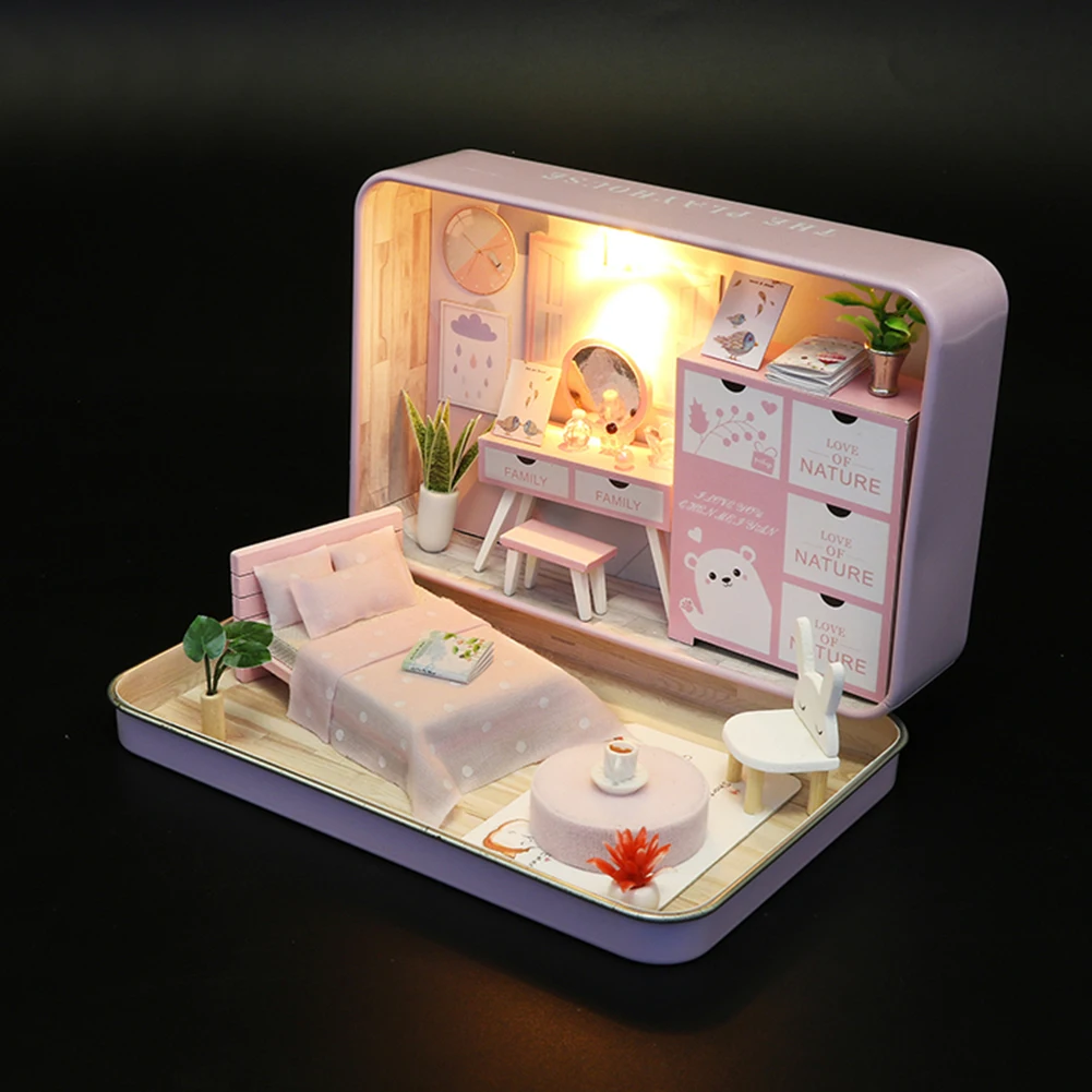 Baby Early Educational Toy DIY Wooden Dollhouse Funny Cute Furniture Kit Manual Assembly Doll Houses Creative Gift Home Decor
Baby Early Educational Toy DIY Wooden Dollhouse Funny Cute Furniture Kit Manual Assembly Doll Houses Creative Gift Home Decor