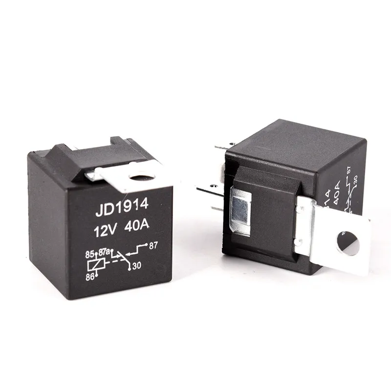 Waterproof Car Relay Automotive Power Relay 12V DC 5 Pin 40A Long Life JD1914 Black
Waterproof Car Relay Automotive Power Relay 12V DC 5 Pin 40A Long Life JD1914 Black