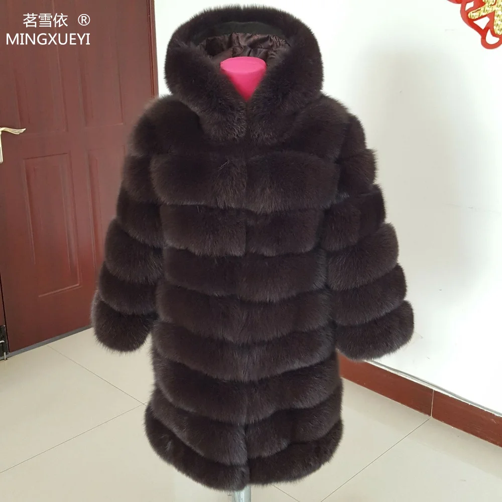 The Pop Long fox fur coat 90cm real fox fur coat women's long blue coats Fox fur coat jacket hood
The Pop Long fox fur coat 90cm real fox fur coat women's long blue coats Fox fur coat jacket hood