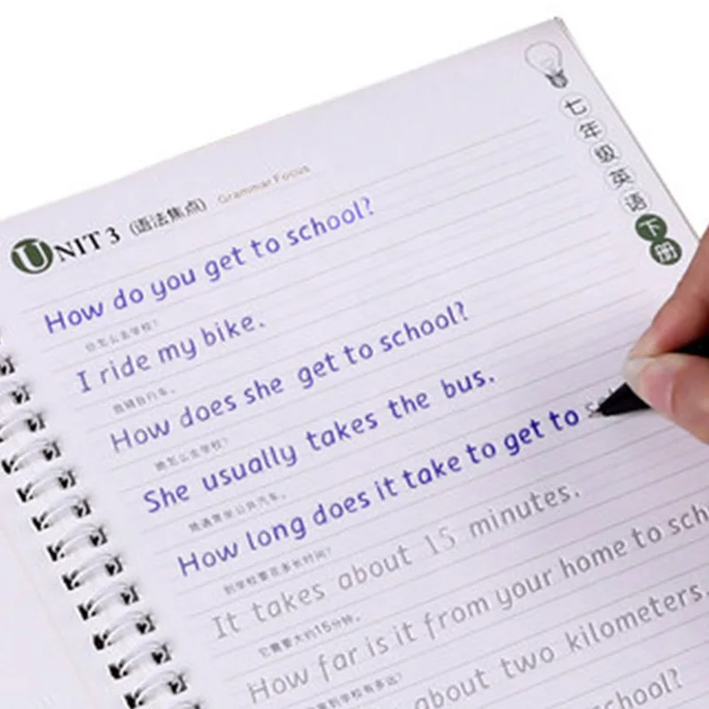 English Copybook Books Hengshui Human Grades 7/8/9 Synchronous 2021 Junior Middle School Groove Practice Libros Livros
English Copybook Books Hengshui Human Grades 7/8/9 Synchronous 2021 Junior Middle School Groove Practice Libros Livros