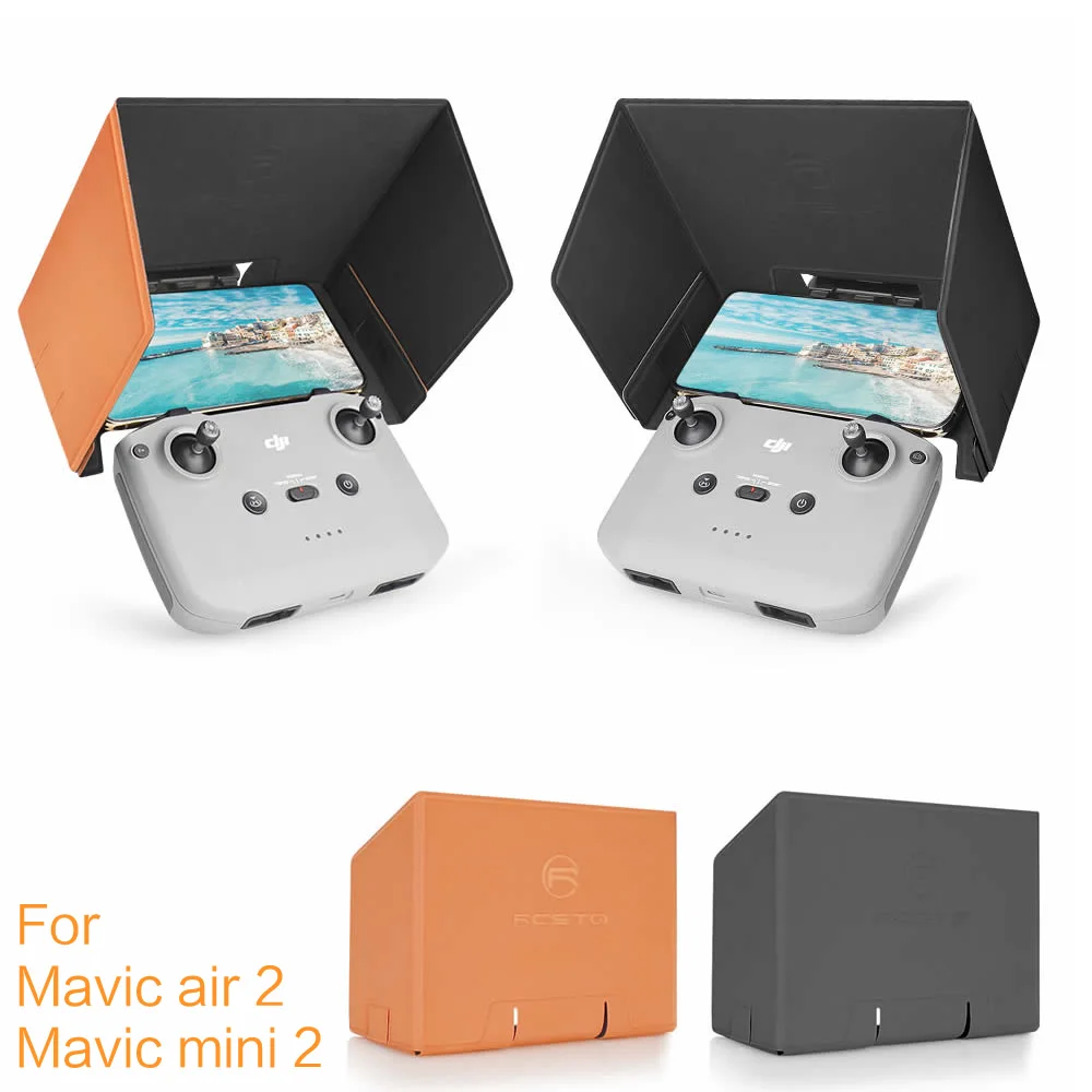 Remote Control Sun Hood for DJI Mavic Air 2S /DJI Mini 2 sun hood Folding Magnetic Sunshade Phone Holder Acessorios
Remote Control Sun Hood for DJI Mavic Air 2S /DJI Mini 2 sun hood Folding Magnetic Sunshade Phone Holder Acessorios