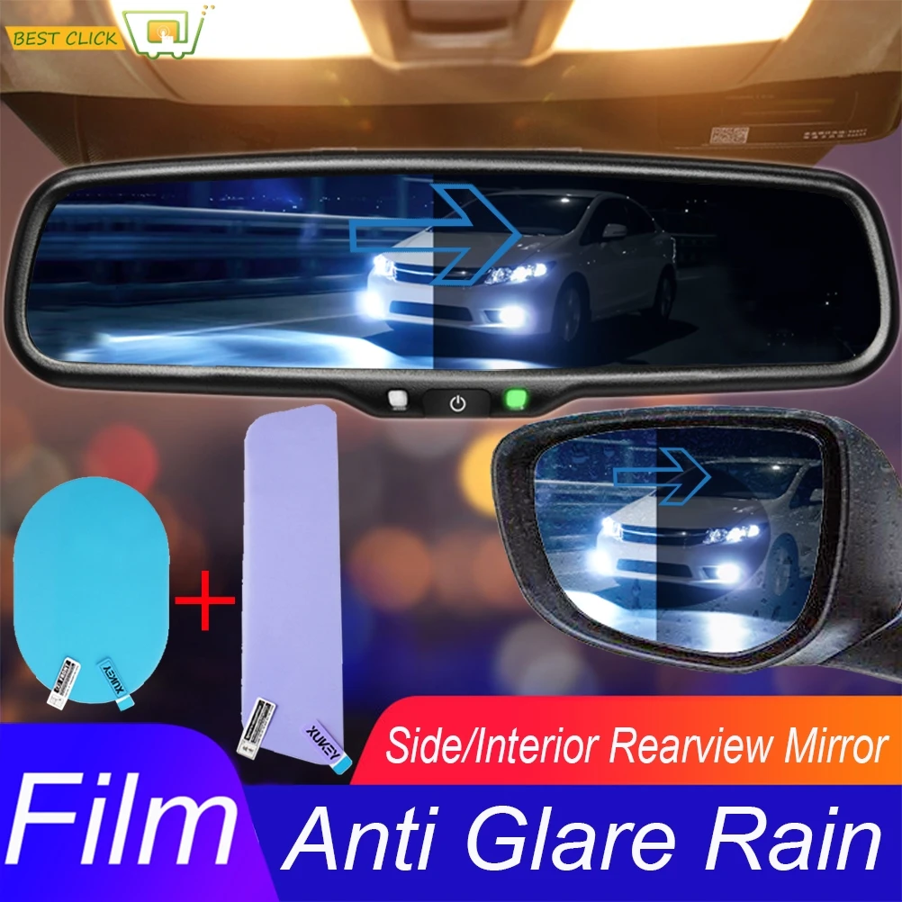 Universal Car Styling Parts Wing Interior Rear View Side Rear View Rainproof Scratchproof Protective Sticker Anti-Glare Film
Universal Car Styling Parts Wing Interior Rear View Side Rear View Rainproof Scratchproof Protective Sticker Anti-Glare Film