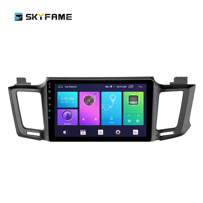 SKYFAME 4+64G Car Radio Stereo For Toyota RAV4 2013-2018 Android Multimedia System GPS Navigation DVD Player 
SKYFAME 4+64G Car Radio Stereo For Toyota RAV4 2013-2018 Android Multimedia System GPS Navigation DVD Player