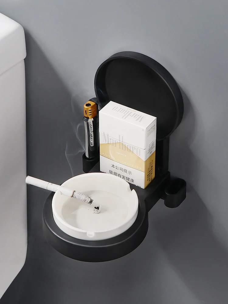 tenmiu Wall mounted non perforated ashtray household creative trend toilet with cover special wall ashtray Smoking only for men
tenmiu Wall mounted non perforated ashtray household creative trend toilet with cover special wall ashtray Smoking only for men