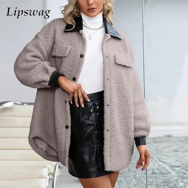 Женское зимнее теплое пальто из овечьей шерсти с карманами, однотонная однобортная куртка, новая модная Осенняя повседневная женская верхн...
Женское зимнее теплое пальто из овечьей шерсти с карманами, однотонная однобортная куртка, новая модная Осенняя повседневная женская верхн...