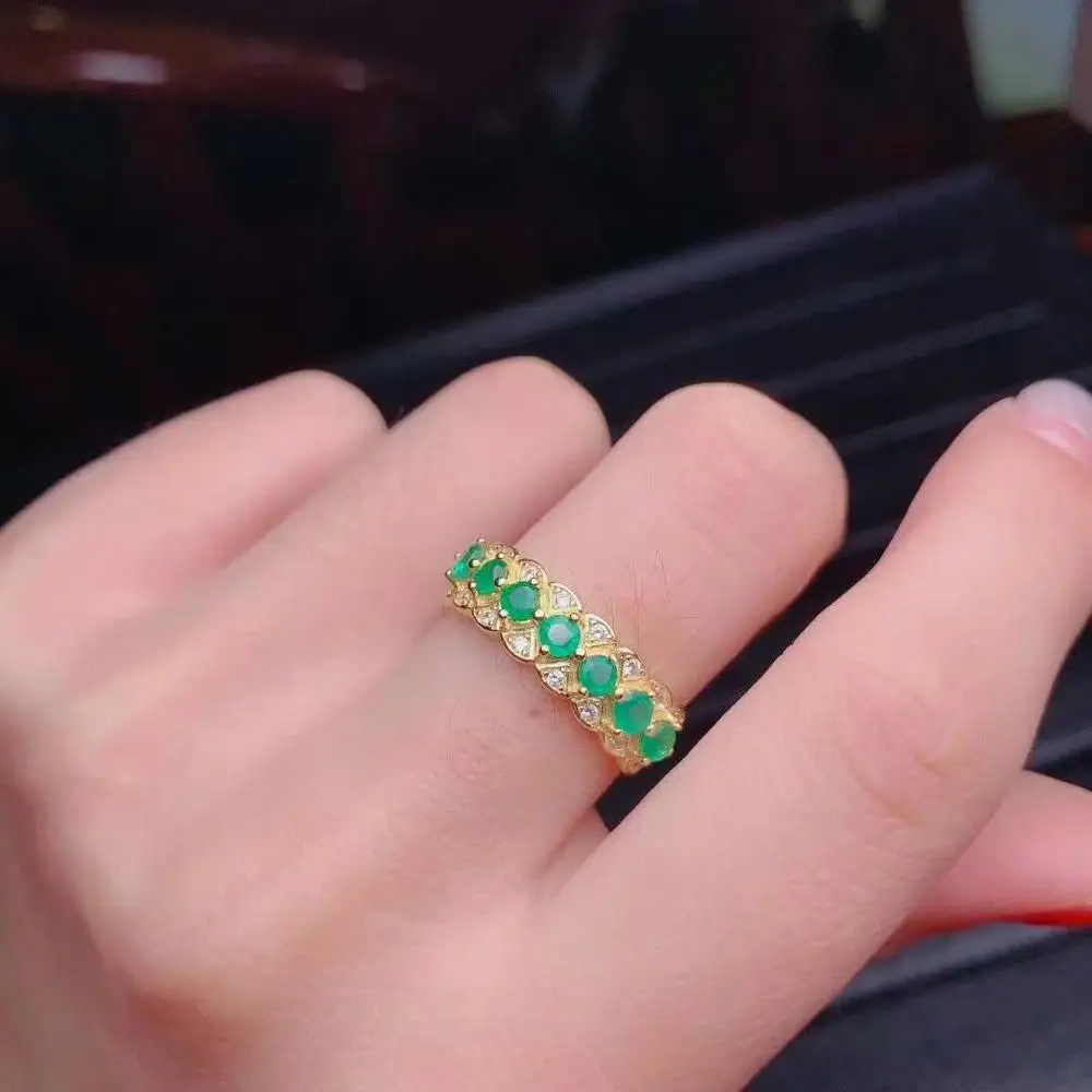 100% 925 sterling silver Natural green Emerald Rings fine Jewelry gift women wedding open wholesale new 3*3mm dj0303828agml
100% 925 sterling silver Natural green Emerald Rings fine Jewelry gift women wedding open wholesale new 3*3mm dj0303828agml