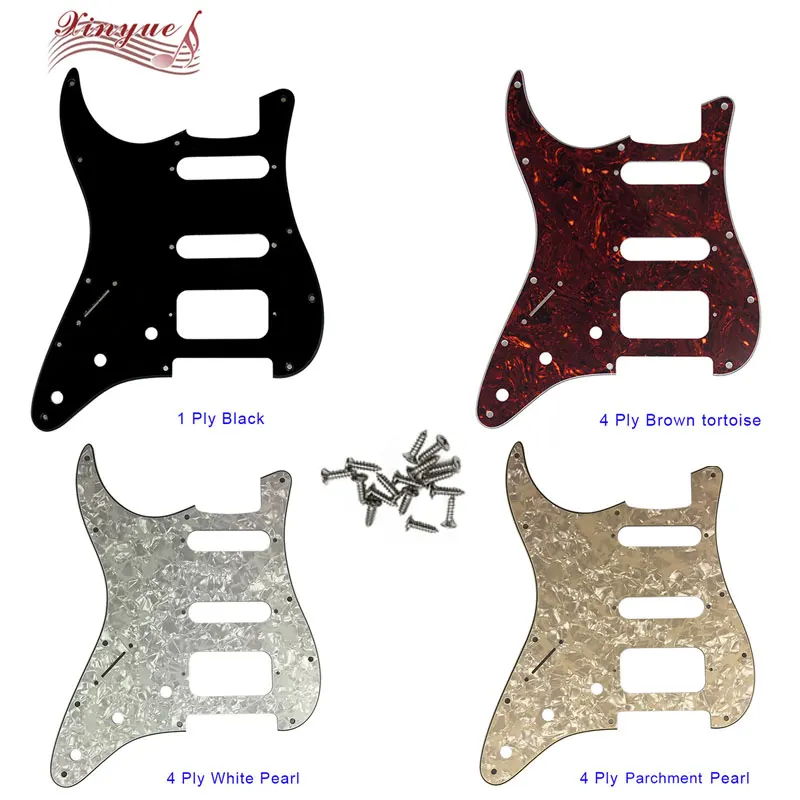Xinyue Guitar Parts - For Left Handed US 72' 11 Mounting Screw Hole Standard St Hss Strat Guitar Pickguard
Xinyue Guitar Parts - For Left Handed US 72' 11 Mounting Screw Hole Standard St Hss Strat Guitar Pickguard