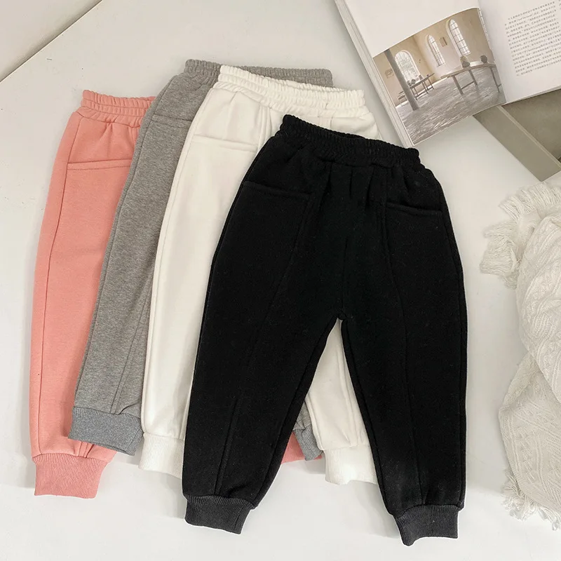 2020 Winter New Baby Girls Warm Trousers Casual Sport Girls Thicken Pants Kids Fashion Plus Velvet Cotton Trousers Child Clothes
2020 Winter New Baby Girls Warm Trousers Casual Sport Girls Thicken Pants Kids Fashion Plus Velvet Cotton Trousers Child Clothes