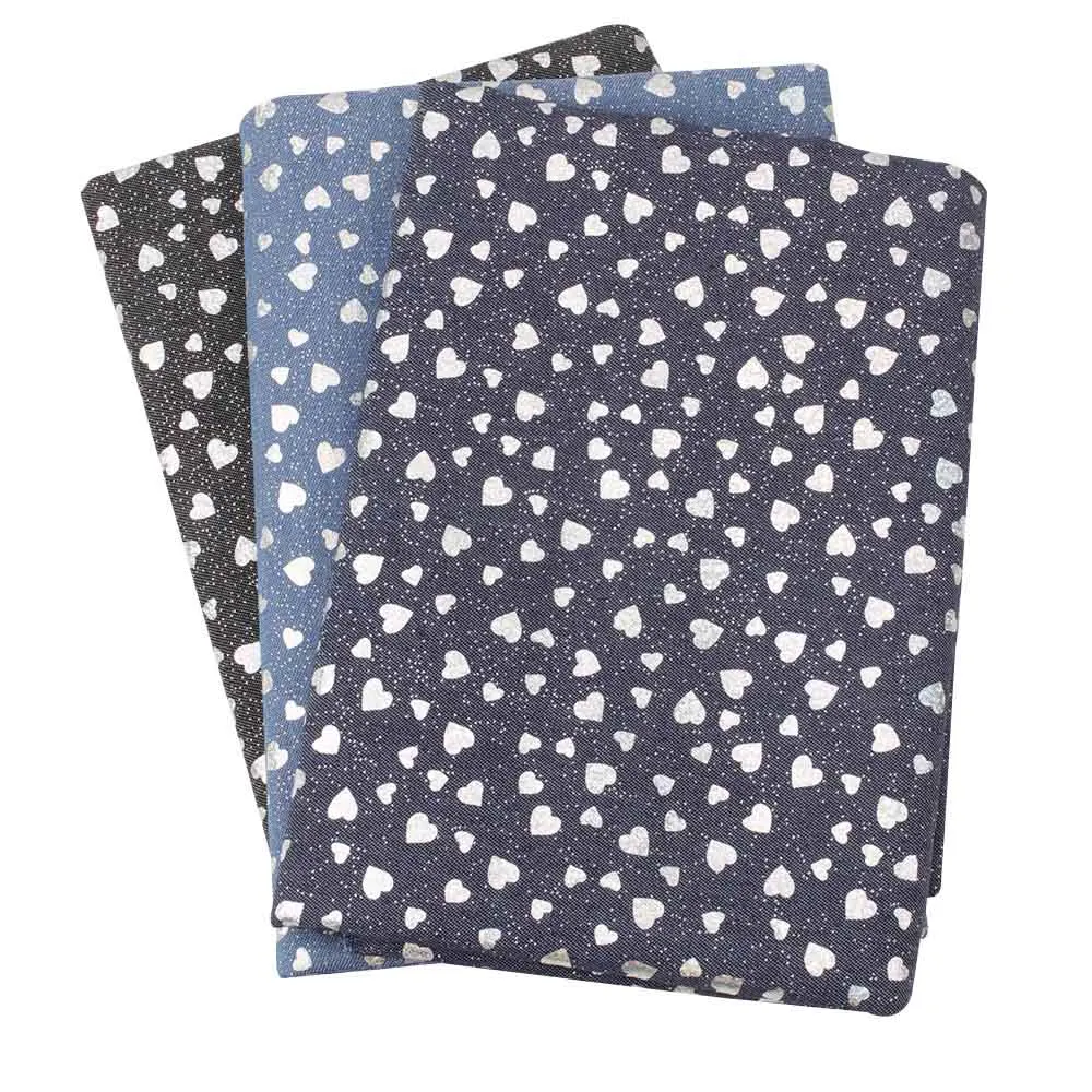 Denim Fabric Polyester Cotton Fabric Printed Peach Heart Design For Sewing Handmade Mask Bag Clothes DIY Craft Production
Denim Fabric Polyester Cotton Fabric Printed Peach Heart Design For Sewing Handmade Mask Bag Clothes DIY Craft Production