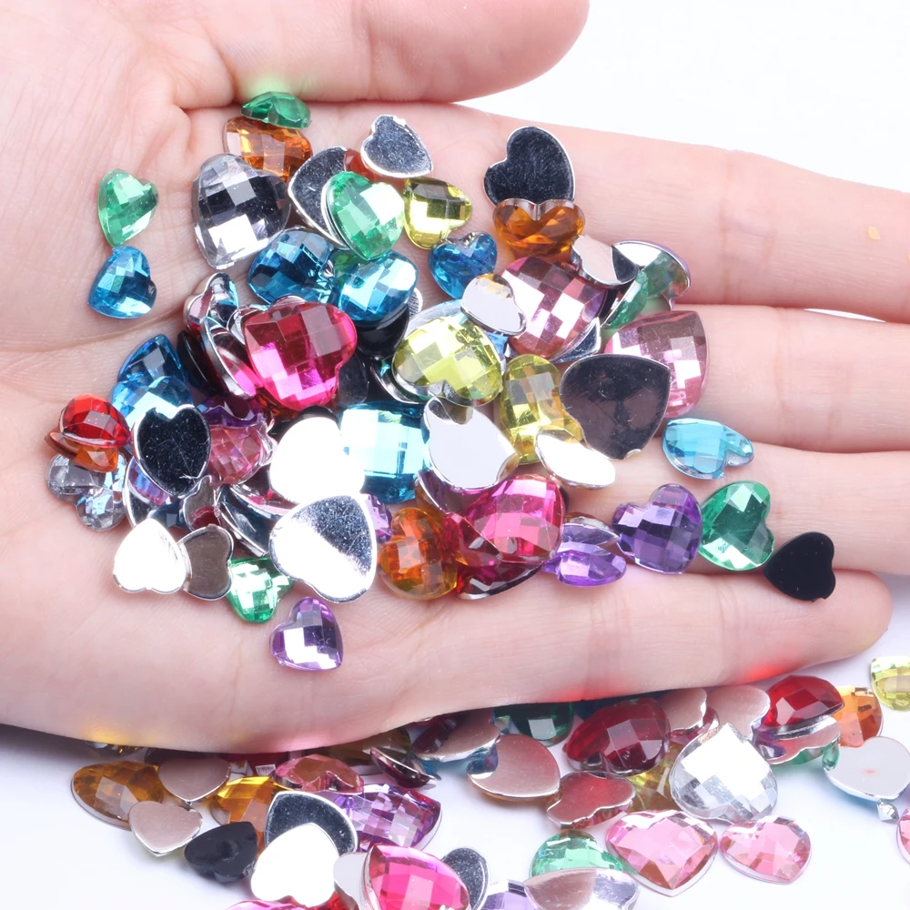 Mix Size 300pcs Acrylic Rhinestone Heart-Shape Flatback Earth Faceted Many Colors Choose DIY Craft Backpack Garment Accessories
Mix Size 300pcs Acrylic Rhinestone Heart-Shape Flatback Earth Faceted Many Colors Choose DIY Craft Backpack Garment Accessories