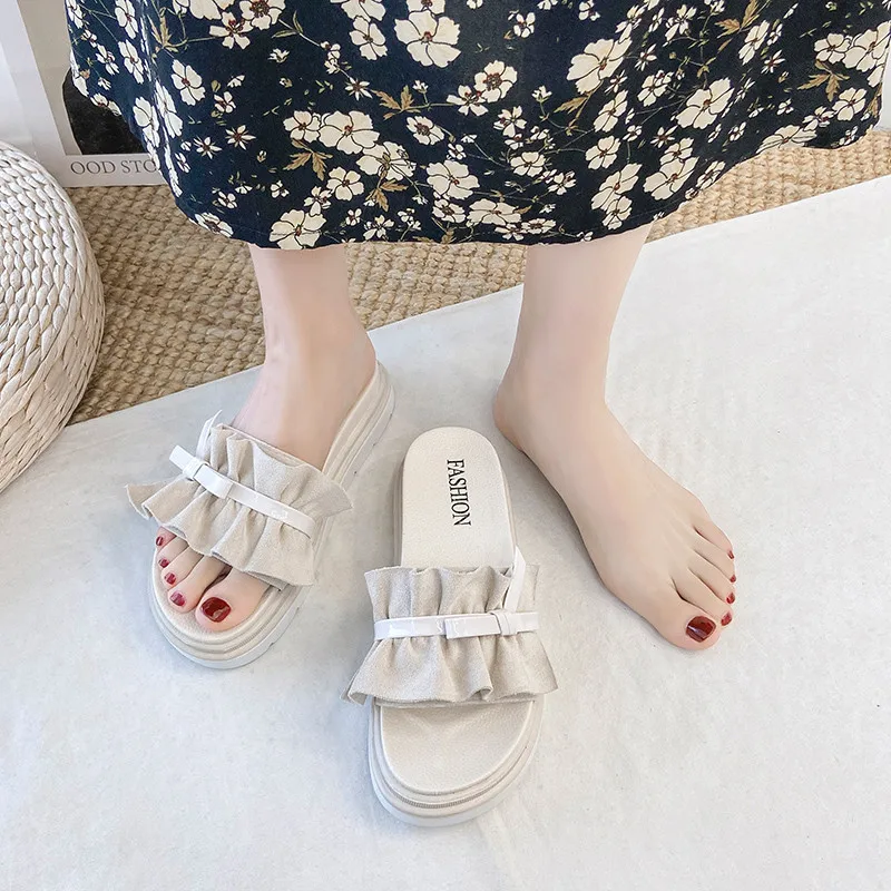 Female Shoes Slippers Casual Slides Med Platform 2021 Luxury Flat Summer Soft Cotton Fabric PU Basic Fashion House Slippers Plat
Female Shoes Slippers Casual Slides Med Platform 2021 Luxury Flat Summer Soft Cotton Fabric PU Basic Fashion House Slippers Plat