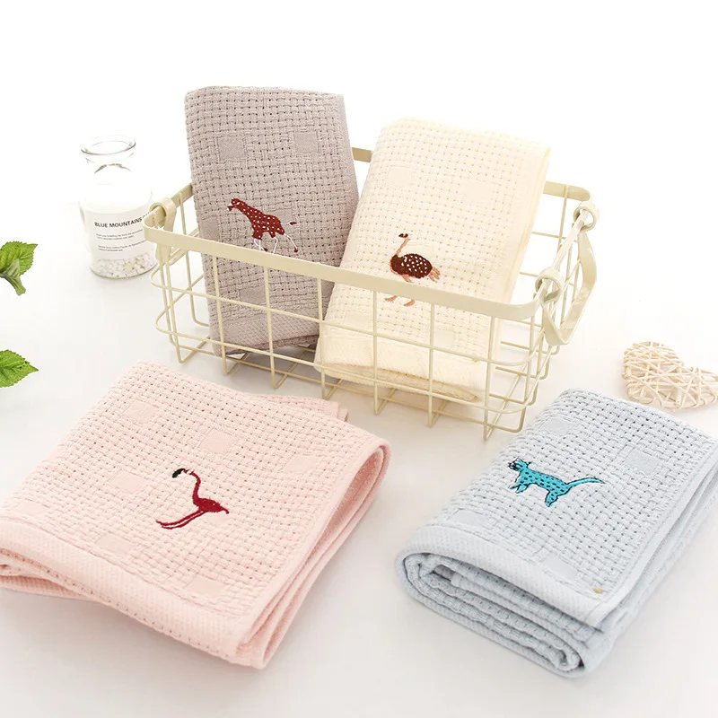 Gauze Square Children's Small Towel Animal Embroidery Face Wash Cloth Female Household Private Parts Baby Coft Cotton
Gauze Square Children's Small Towel Animal Embroidery Face Wash Cloth Female Household Private Parts Baby Coft Cotton