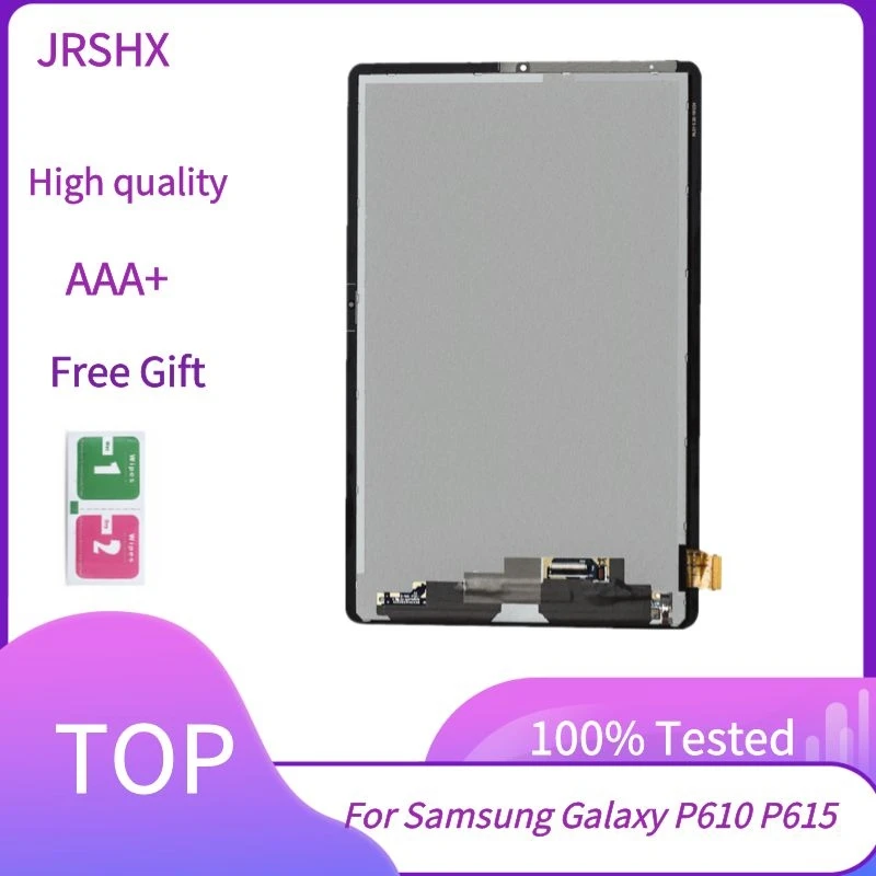 Original For Samsung Galaxy Tab S6 Lite 10.4 P610 P615 P615N P617 LCD Screen Display Touch Glass Digitizer Assembly Replacement
Original For Samsung Galaxy Tab S6 Lite 10.4 P610 P615 P615N P617 LCD Screen Display Touch Glass Digitizer Assembly Replacement
