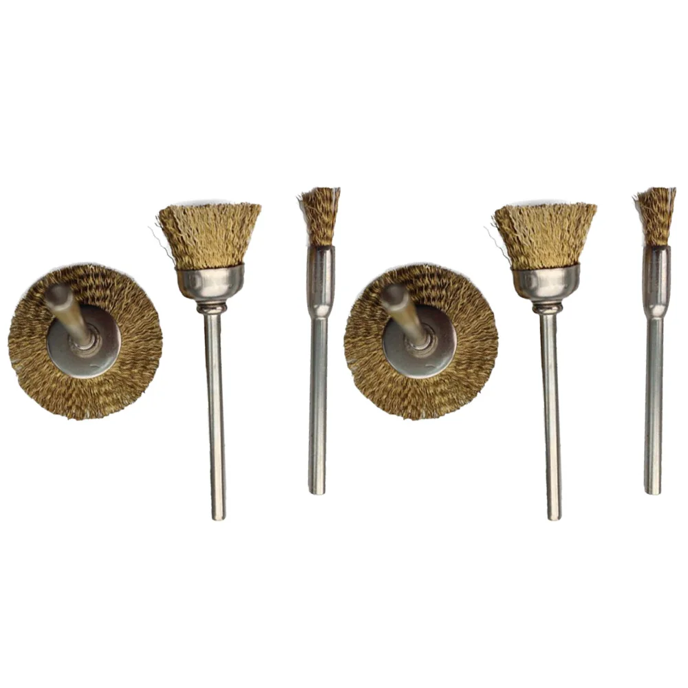 6Pcs 8/15/22MM Steel Brush Wire Wheel Brushes Die Grinder Rotary Electric Tool For Engraver Steel Polishing Grinding
6Pcs 8/15/22MM Steel Brush Wire Wheel Brushes Die Grinder Rotary Electric Tool For Engraver Steel Polishing Grinding