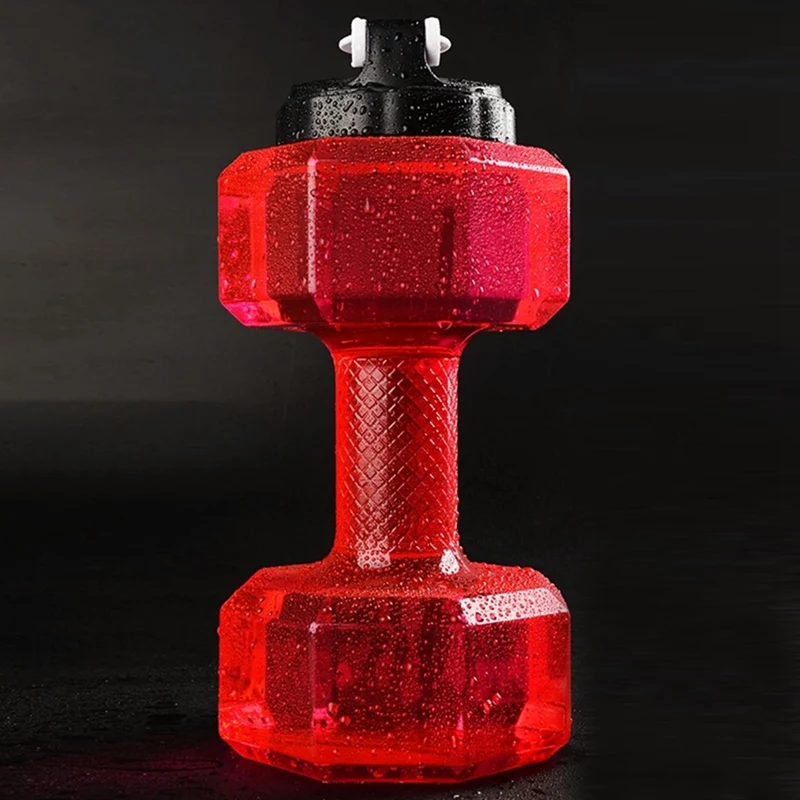 Exercise Fitness Kettle Dumbbell Water Bottle Shape Exercise Fitness Water Filled Dumbbell Water Bottle 2200ML 2.2 Liters 2021
Exercise Fitness Kettle Dumbbell Water Bottle Shape Exercise Fitness Water Filled Dumbbell Water Bottle 2200ML 2.2 Liters 2021